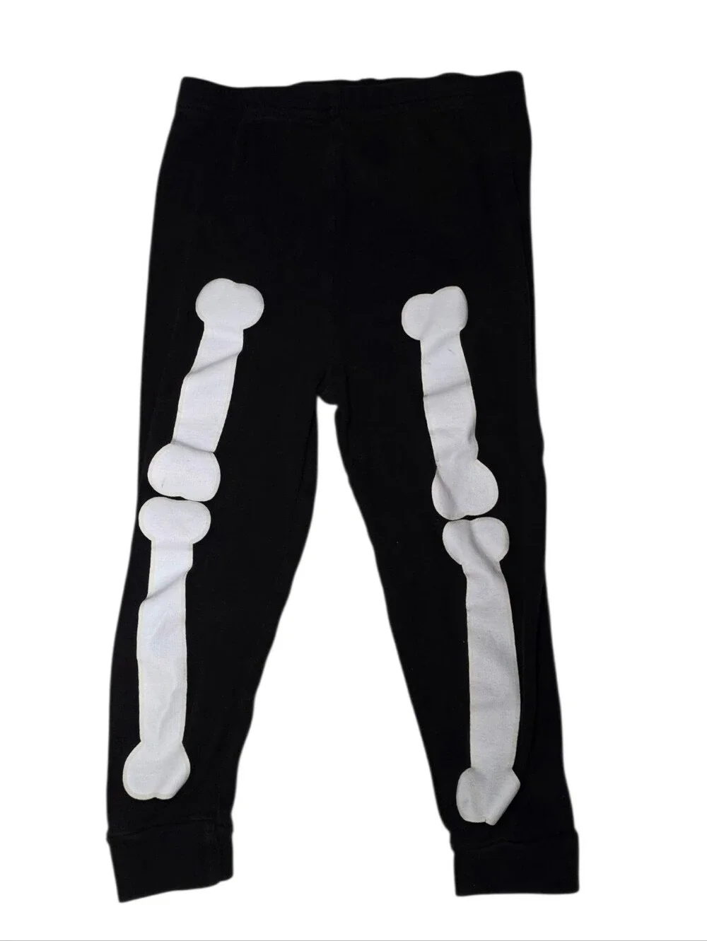 Kids Halloween Costume Casual 2 Piece Skeleton Bones Shirt & Pants Set Baby 3t